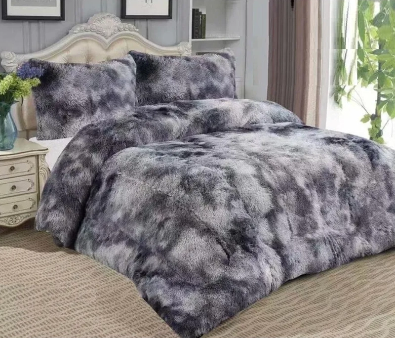 COBERTOR PLUMON SHERPA CHIPORRO PELUDO 2 PLAZAS CB6 - 1