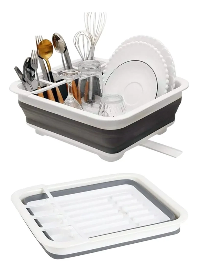 ESCURRIDOR COCINA PLATOS PLASTICO PLEGABLE - 3