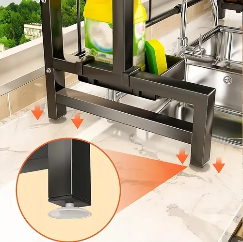 ESCURRIDOR RETRACTIL AIZO 2 NIVELES PLATOS - 6