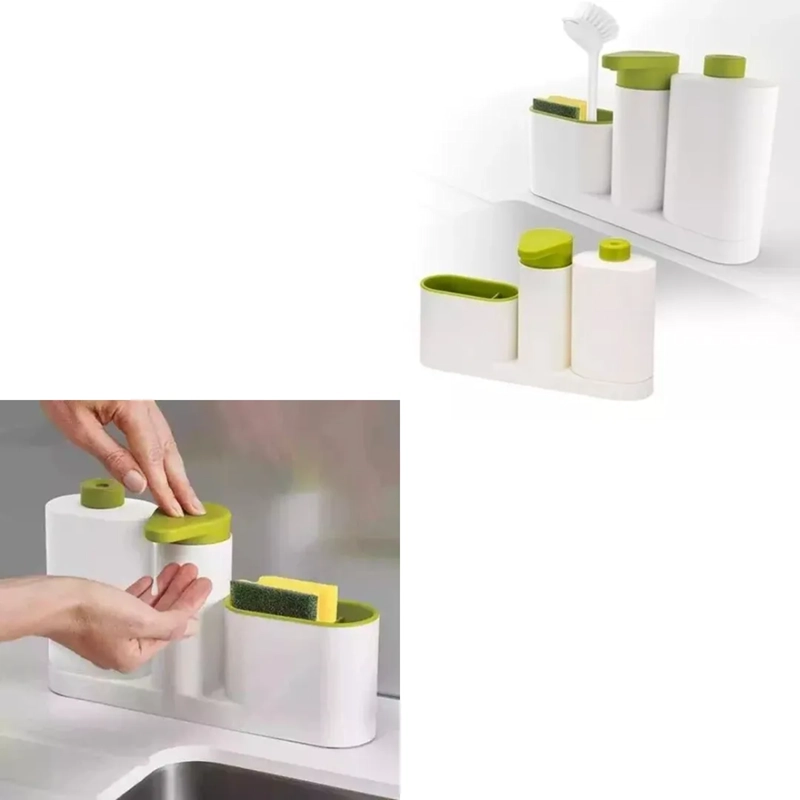 PACK ESCURRIDOR ORGANIZADOR CON DISPENSADOR - 2