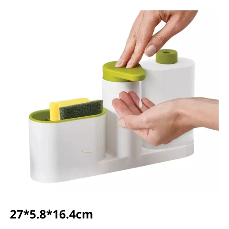 PACK ESCURRIDOR ORGANIZADOR CON DISPENSADOR - 4