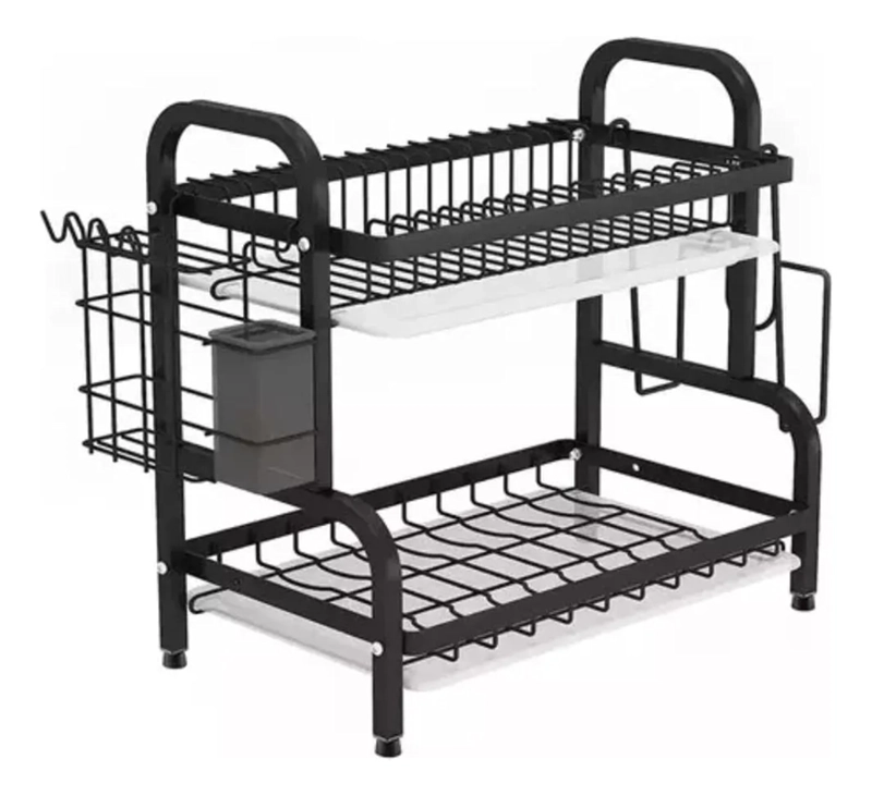 ESCURRIDOR LOZA PLATOS 2 NIVELES COCINA - 1