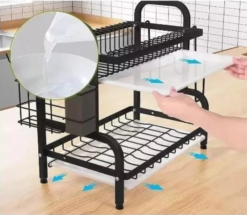 ESCURRIDOR LOZA PLATOS 2 NIVELES COCINA - 3