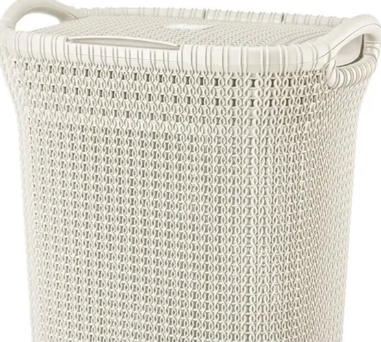 CANASTO ROPA RECTANGULAR KHIPU PLASTICO - 4