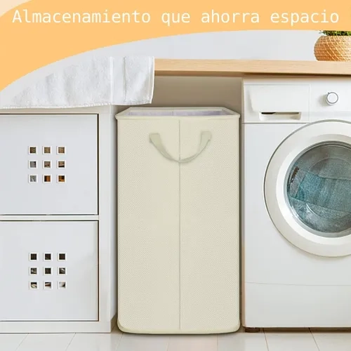 BATHROOM ACCESSORY CANASTO ROPA PLEGABLE - 5