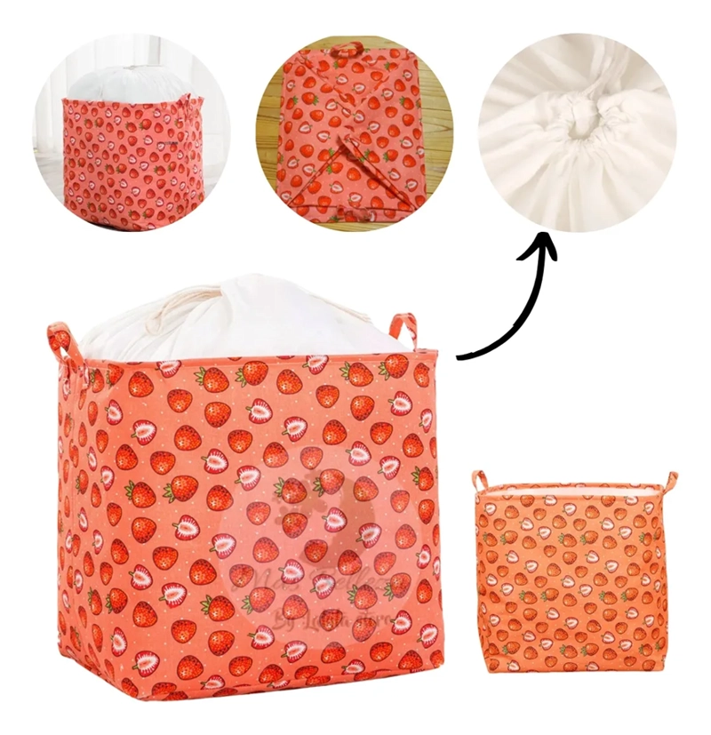 CESTA ORGANIZADOR ROPA SUCIA DISEÑOS INFANTILES - 4