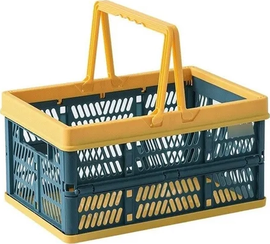 CANASTO PLEGABLE COMPRAS Y ORGANIZACION 38CM - 2