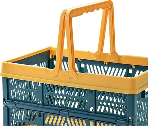 CANASTO PLEGABLE COMPRAS Y ORGANIZACION 38CM - 4