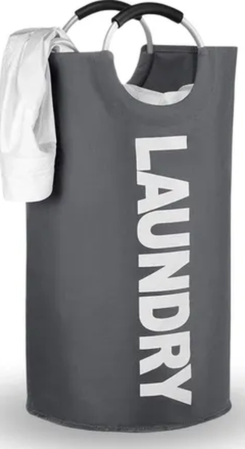 CESTA ROPA SUCIA PLEGABLE CON ASAS LAUNDRY - 1