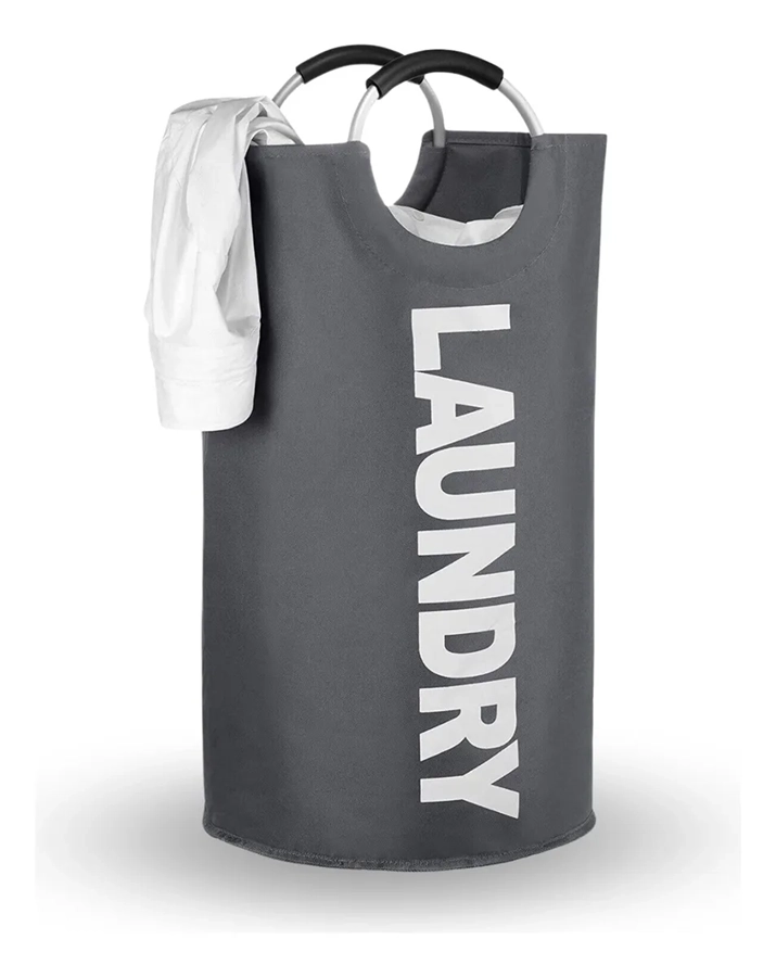CESTA ROPA SUCIA PLEGABLE CON ASAS LAUNDRY - 1