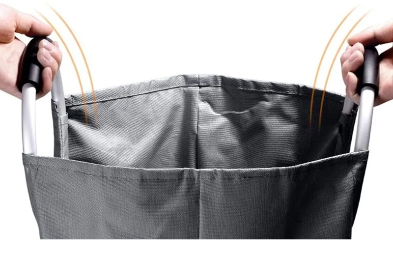 CESTA ROPA SUCIA PLEGABLE CON ASAS LAUNDRY - 8