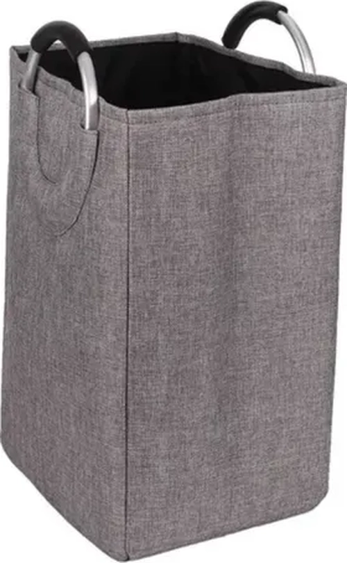 CESTA ROPA SUCIA PLEGABLE MANGO METALICO - 4