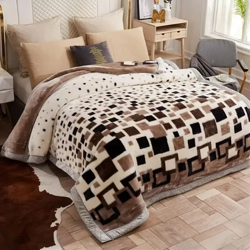 COBIJA POLAR TE RMICA 200X220 PUNTOS PREMIUM - 1