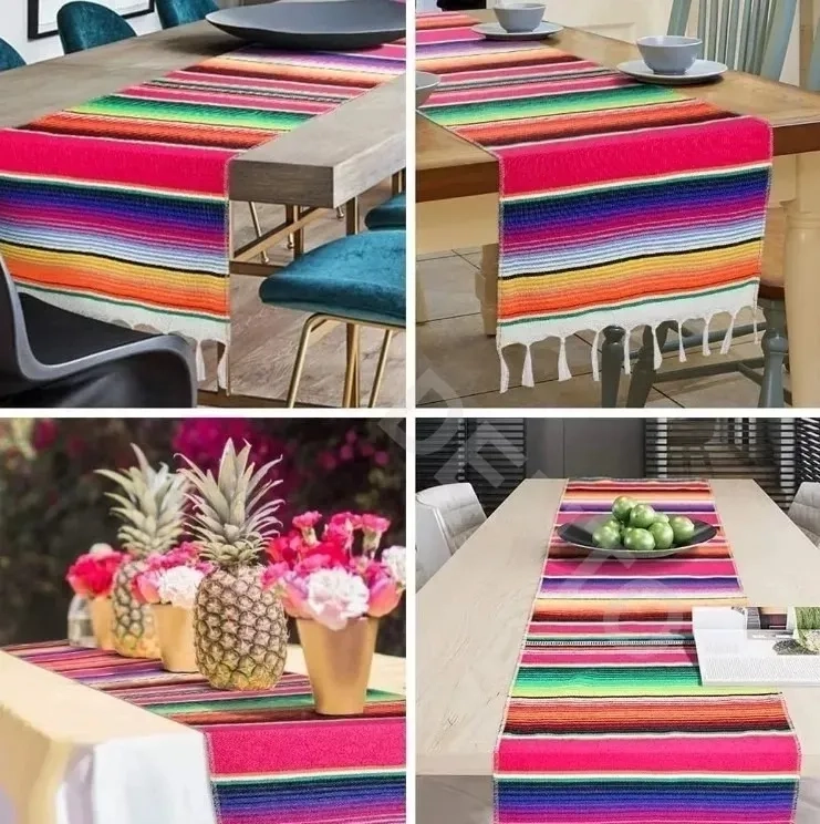 MANTEL MEXICANO RECTANGULAR 215X35 - 3