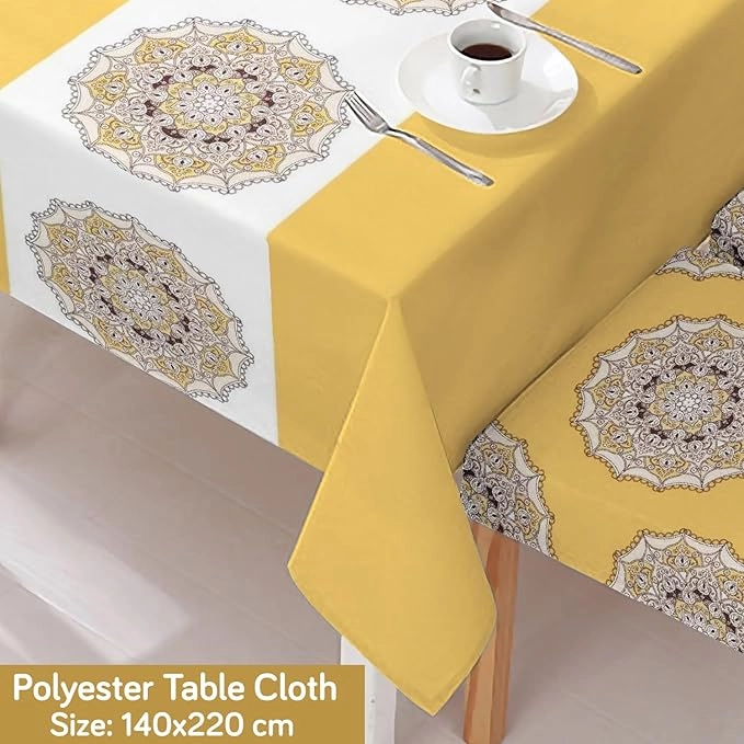 SET MANTEL +6 FUNDAS SILLAS 140X220 - 2