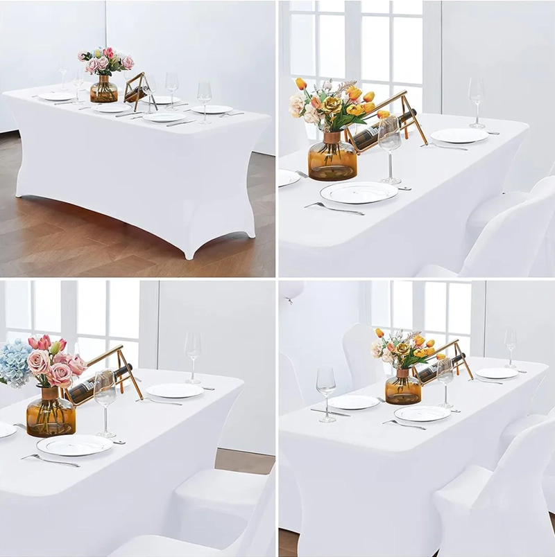 FUNDA MANTEL SPANDEX EVENTO BANQUETE 244X76 - 4