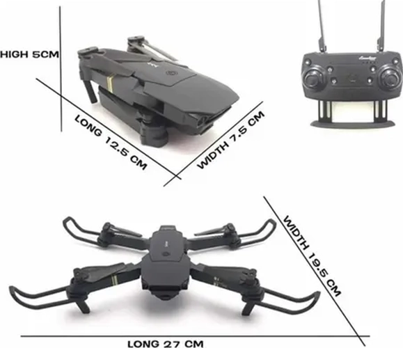 DRON CAMARA HD WIFI ECONOMICO - 5