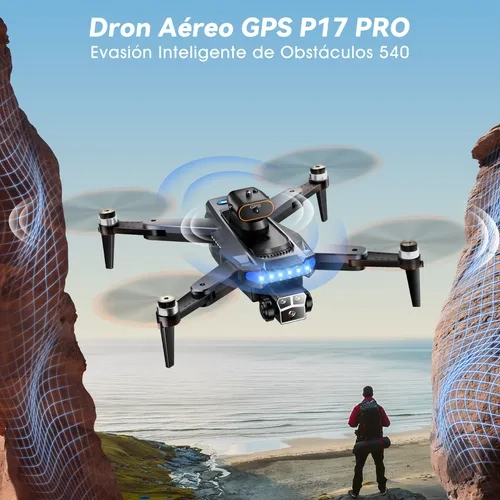 DRONE 4K 3 CAMARAS GPS 5GHZ 3 BATERIAS - 2