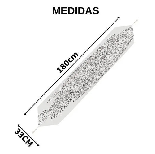 CAMINO MESA LINO BORLA COMEDOR 33X180 - 3