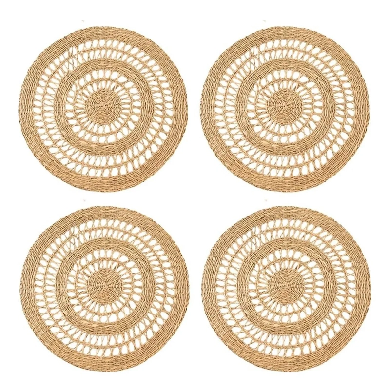 SET 4 INDIVIDUALES SEAGRASS CALADOS - 2