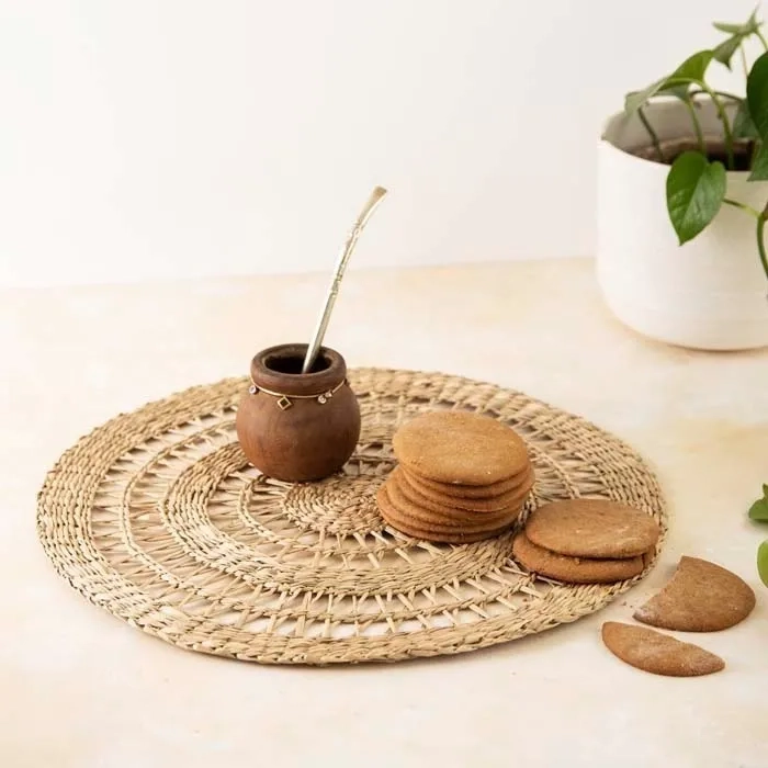 SET 4 INDIVIDUALES SEAGRASS CALADOS - 3