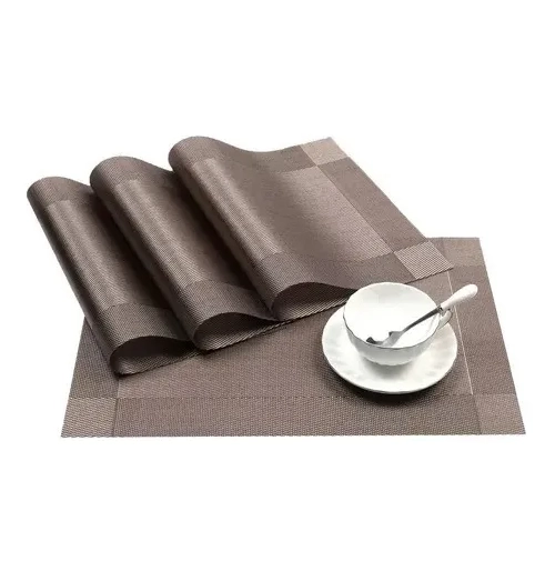 SET 6 INDIVIDUALES IMPERMEABLES MESA DORADO - 3