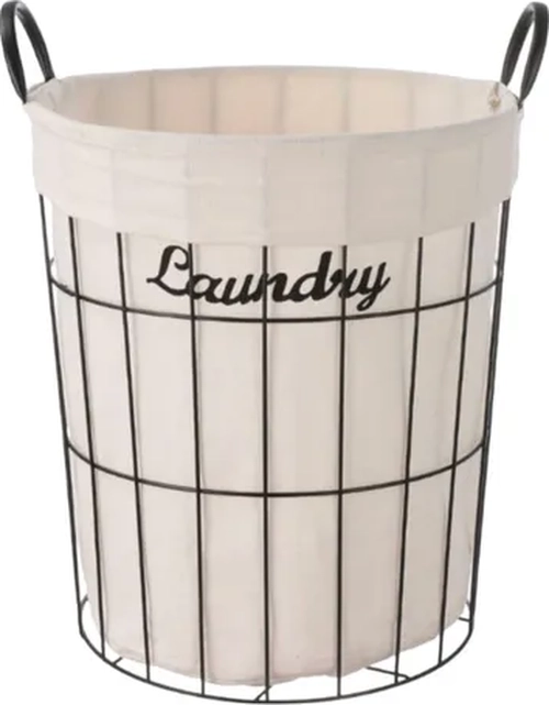 CANASTO LAUNDRY REJILLAS ALUMINIO 30X40 - 1