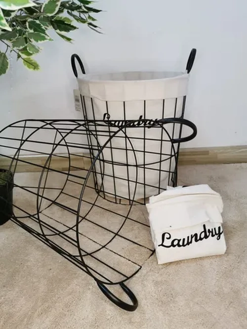 CANASTO LAUNDRY REJILLAS ALUMINIO 30X40 - 3