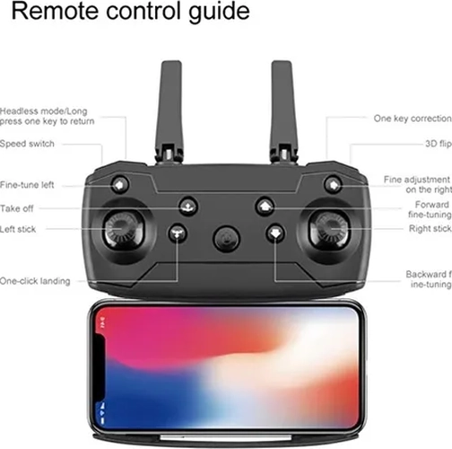 DRONE CAMARA WIFI RECARGABLE - 2