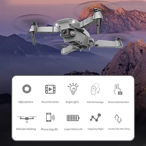 DRONE CAMARA WIFI RECARGABLE - 7