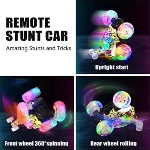 AUTO LOCO RC 360° LUCES SONIDO USB - 5