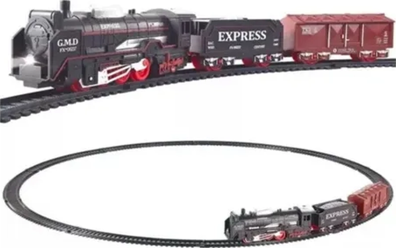 TREN ELE CTRICO NAVIDAD NIÑOS 14PCS - 1