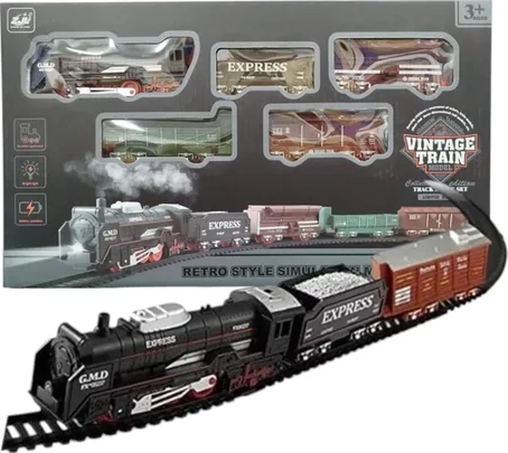 TREN ELE CTRICO NAVIDAD NIÑOS 14PCS - 3