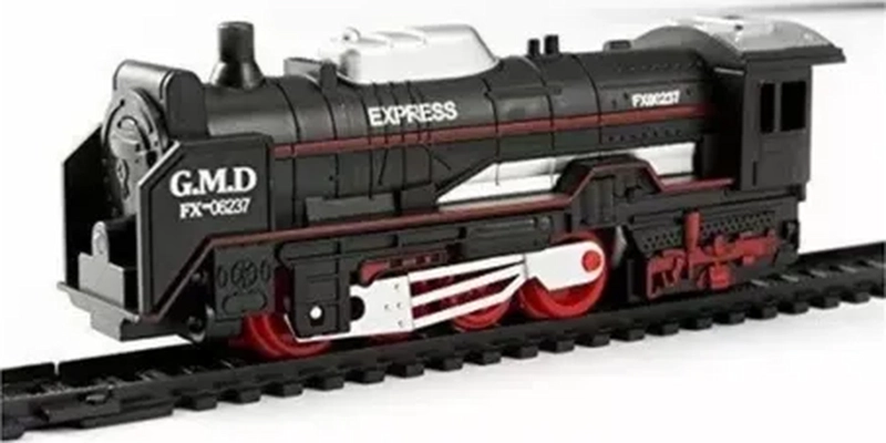 TREN ELE CTRICO NAVIDAD NIÑOS 14PCS - 4