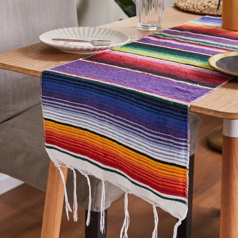 MANTEL DECORATIVO MEXICAN BLANKETS - 3