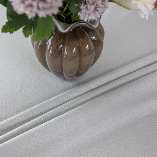 MANTEL RECTANGULAR TELA 140X220 GRIS - 4