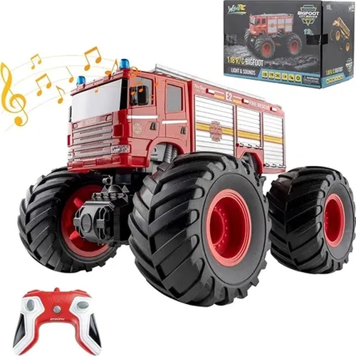 MONSTER TRUCK RC RECARGABLE LUCES Y SONIDO - 3