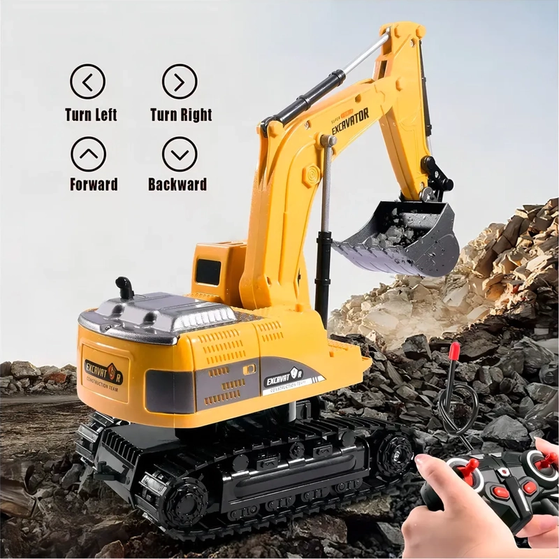 RETROEXCAVADORA RC 1:24 6 CANALES - 3