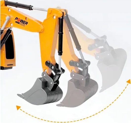 RETROEXCAVADORA RC 1:24 6 CANALES - 6