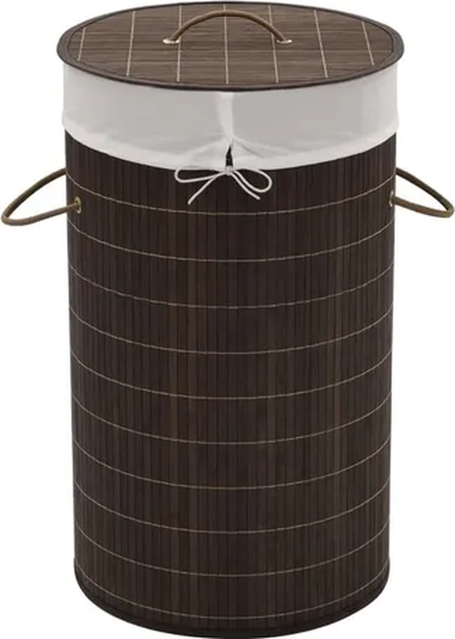 CESTO ROPA BAMBU NATURAL 60X40CM - 1