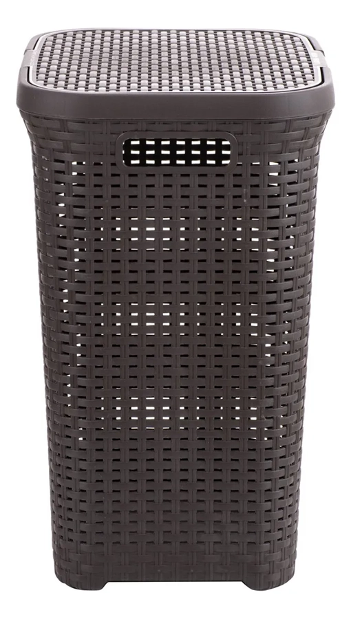 CESTO ROPA RATTAN 60L CON TAPA - 3
