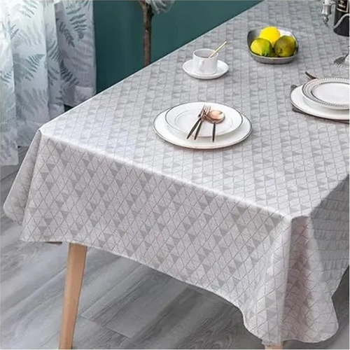 MANTEL RECTANGULAR DISEÑOS 140X220 GRIS - 3
