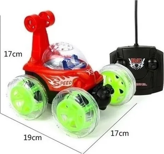 AUTO RC CRAZY CAR LUCES SONIDO RGB - 3