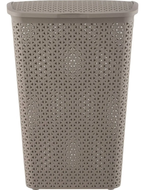 CESTO ROPA SUCIA BALI 55L COLOR TAUPE - 1