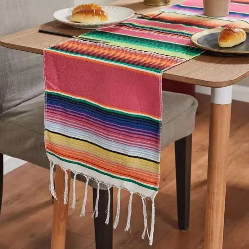 MANTA PIECERA ARTESANIA MEXICANA 215X35 - 2