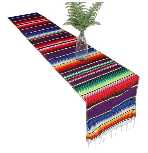 MANTA PIECERA ARTESANIA MEXICANA 215X35 - 3