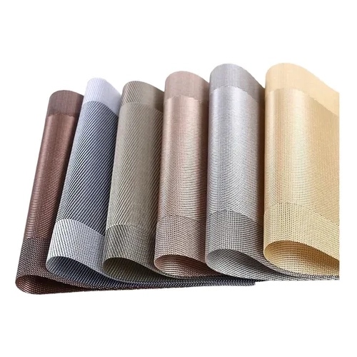 SET 6 INDIVIDUALES IMPERMEABLES MESA GRIS OSCURO - 3