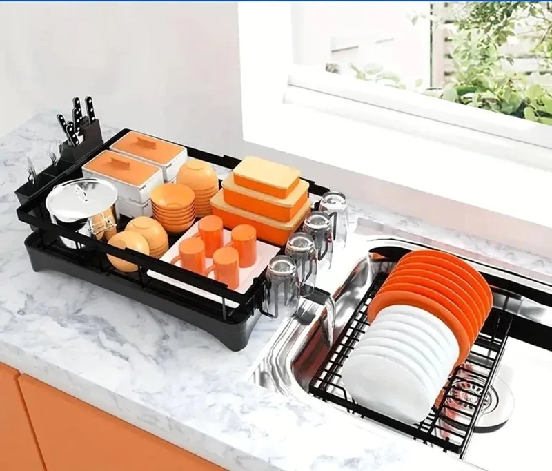ESCURRIDOR PLATOS DESMONTABLE CON DESAGÜE - 4