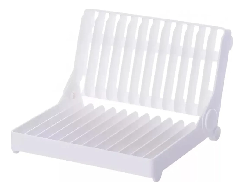 SECAPLATOS ESTANTE PLEGABLE ORGANIZADOR COCINA - 1