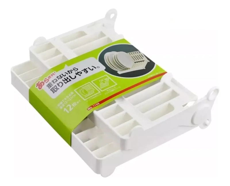 SECAPLATOS ESTANTE PLEGABLE ORGANIZADOR COCINA - 2